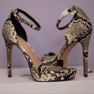 Snakeskin Platform Aldo Varalith Heels